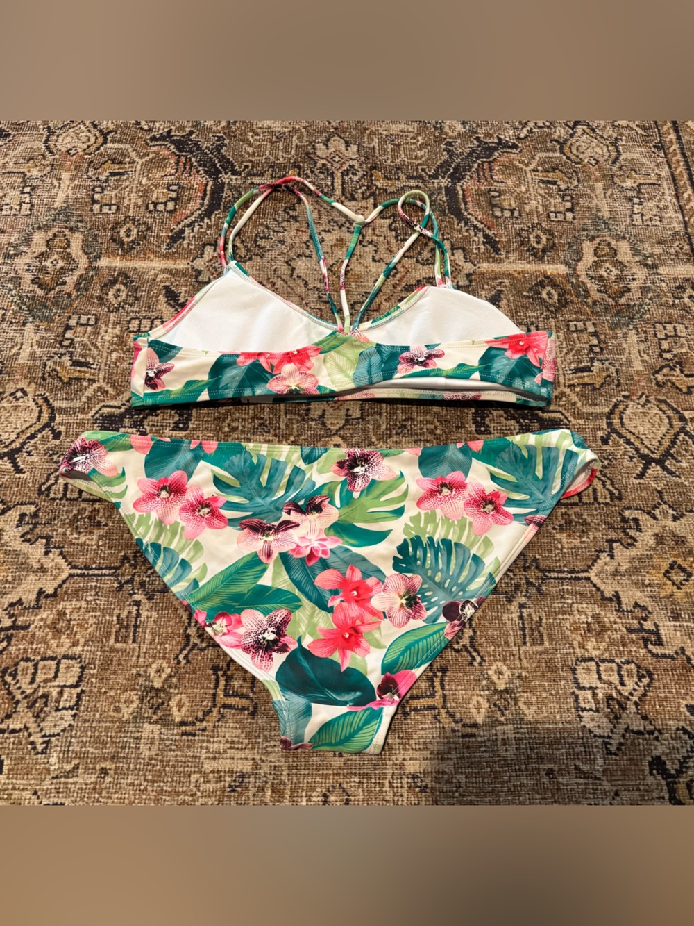 💕3/$25💕 Ripzone Floral Bikini Set - Picture 5 of 6